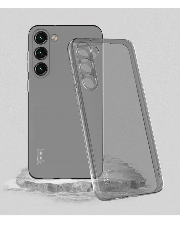 Силиконовый чехол IMAK UX-5 Series для Samsung Galaxy S23 Plus (S916) - Transparent: фото 8 из 12