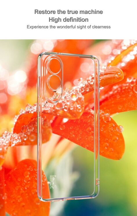 Силіконовий (TPU) чохол IMAK UX-5 Series для Samsung Galaxy S25 Edge (S937) - Transparent: фото 8 з 9