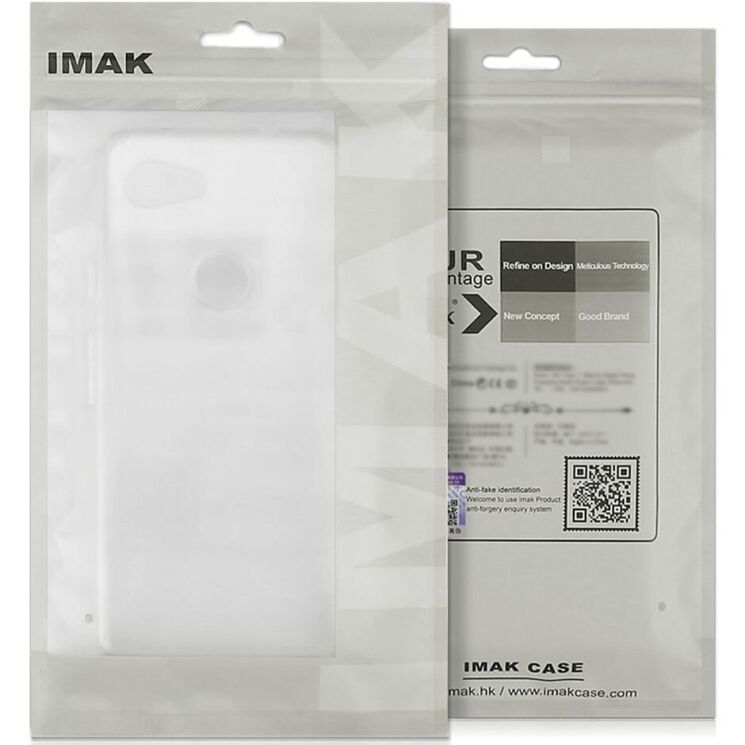 Силиконовый чехол IMAK UX-5 Series для Xiaomi Poco F7 Pro - Transparent: фото 10 из 10
