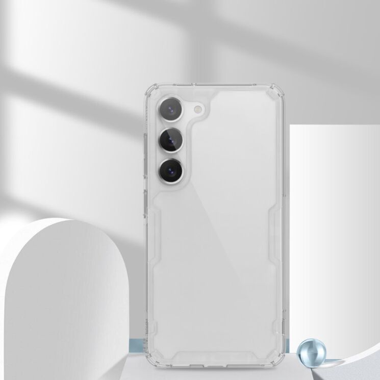 Силиконовый чехол NILLKIN Nature TPU Pro для Samsung Galaxy S23 - Transparent: фото 19 из 20