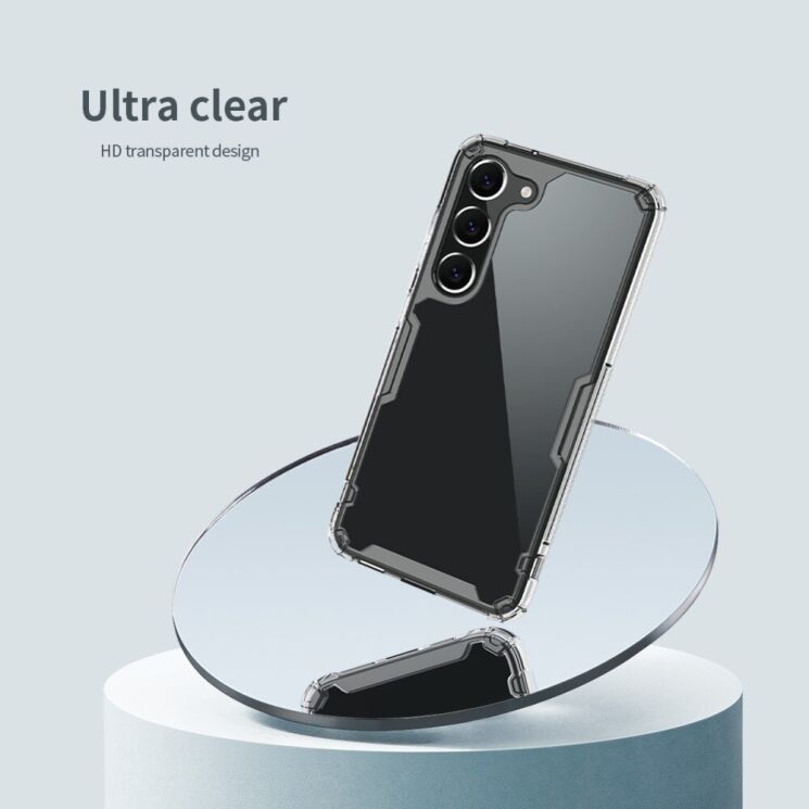 Силиконовый чехол NILLKIN Nature TPU Pro для Samsung Galaxy S23 - Transparent: фото 9 из 20
