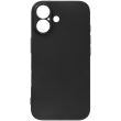 Силиконовый (TPU) чехол ArmorStandart Matte Slim Fit для Apple iPhone 16 - Black (366455B)