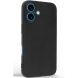 Силиконовый (TPU) чехол ArmorStandart Matte Slim Fit для Apple iPhone 16 - Black (366455B). Фото 2 из 5