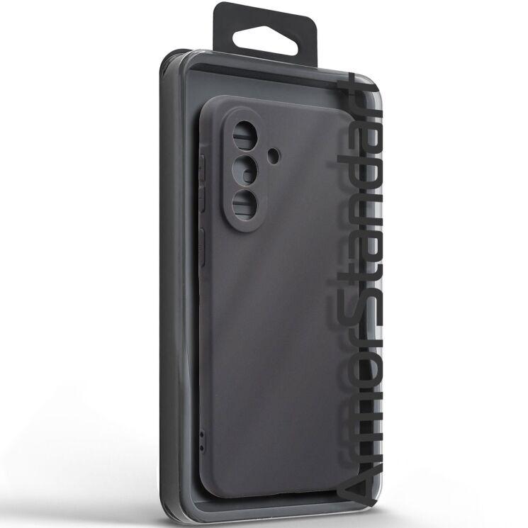 Силиконовый (TPU) чехол ArmorStandart Matte Slim Fit для Samsung Galaxy A37 (A376) - Black (406071B) Силиконовый (TPU) чехол ArmorStandart Matte Slim Fit для Samsung Galaxy A37 (A376) - Black: фото 3 из 5