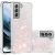 Силиконовый (TPU) чехол Deexe Liquid Glitter для Samsung Galaxy S21 FE (G990) - Pink Stars: фото 1 из 7