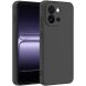 Силиконовый (TPU) чехол Deexe Matte Case для OnePlus 13T - Black (381406B). Фото 1 из 4