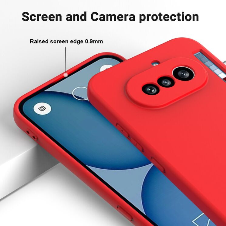 Силіконовий (TPU) чохол Deexe Silicone Case для Nothing Phone (4a) - Black: фото 5 з 9