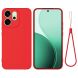 Силіконовий (TPU) чохол Deexe Silicone Case для OPPO Reno 15 Pro - Red (405604R). Фото 1 з 9