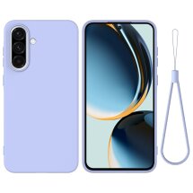 Силиконовый (TPU) чехол Deexe Silicone Case для Samsung Galaxy A37 (A376) - Purple: фото 1 из 9