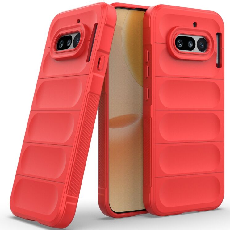 Силіконовий (TPU) чохол Deexe Terra Case для Nothing Phone (4a) - Red (411304R) Силіконовий (TPU) чохол Deexe Terra Case для Nothing Phone (4a) - Red: фото 2 з 6