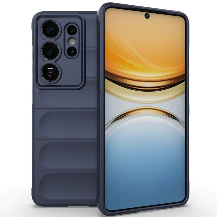 Силиконовый (TPU) чехол Deexe Terra Case для Samsung Galaxy S26 Ultra - Dark Blue: фото 1 из 5