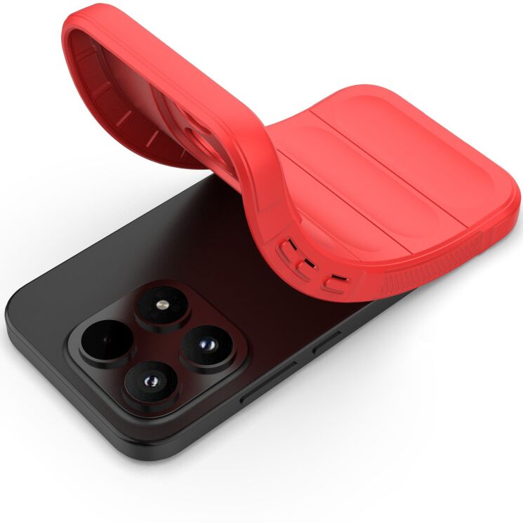 Силиконовый (TPU) чехол Deexe Terra Case для Xiaomi 17 - Red: фото 4 из 7