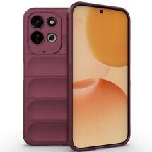 Силіконовий (TPU) чохол Deexe Terra Case для Xiaomi Redmi 17 - Wine Red: фото 1 з 5
