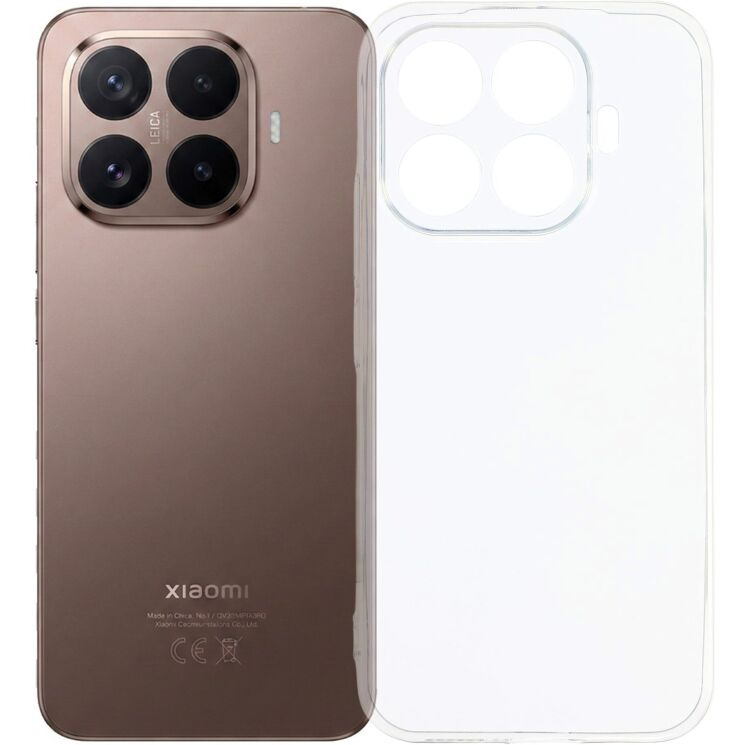 Силиконовый (TPU) чехол Deexe UltraThin для Xiaomi 17T - Transparent (408855T) Силиконовый (TPU) чехол Deexe UltraThin для Xiaomi 17T - Transparent: фото 1 из 5