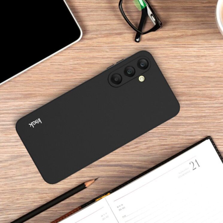Силиконовый (TPU) чехол IMAK UC-3 Series для Samsung Galaxy A16 (A165) - Black: фото 6 из 9