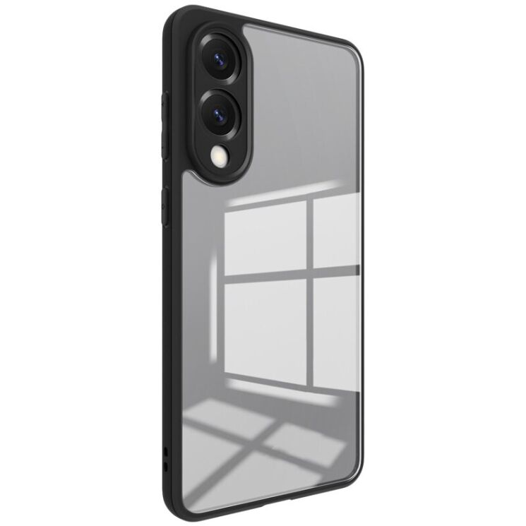 Силиконовый (TPU) чехол IMAK UX-9A Series для Samsung Galaxy S25 Edge (S937) - Black: фото 3 из 10