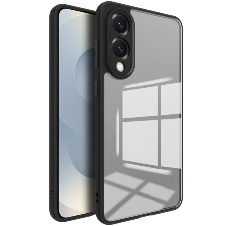 Силиконовый (TPU) чехол IMAK UX-9A Series для Samsung Galaxy S25 Edge (S937) - Black: фото 2 из 10
