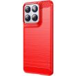 Силиконовый (TPU) чехол MOFI Carbon Fiber для Motorola Edge 70 - Red (402123R)
