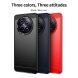 Силиконовый (TPU) чехол MOFI Carbon Fiber для Realme 12 5G - Blue (355903L). Фото 10 из 12