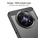 Силиконовый (TPU) чехол MOFI Carbon Fiber для Realme 12 5G - Blue (355903L). Фото 6 из 12