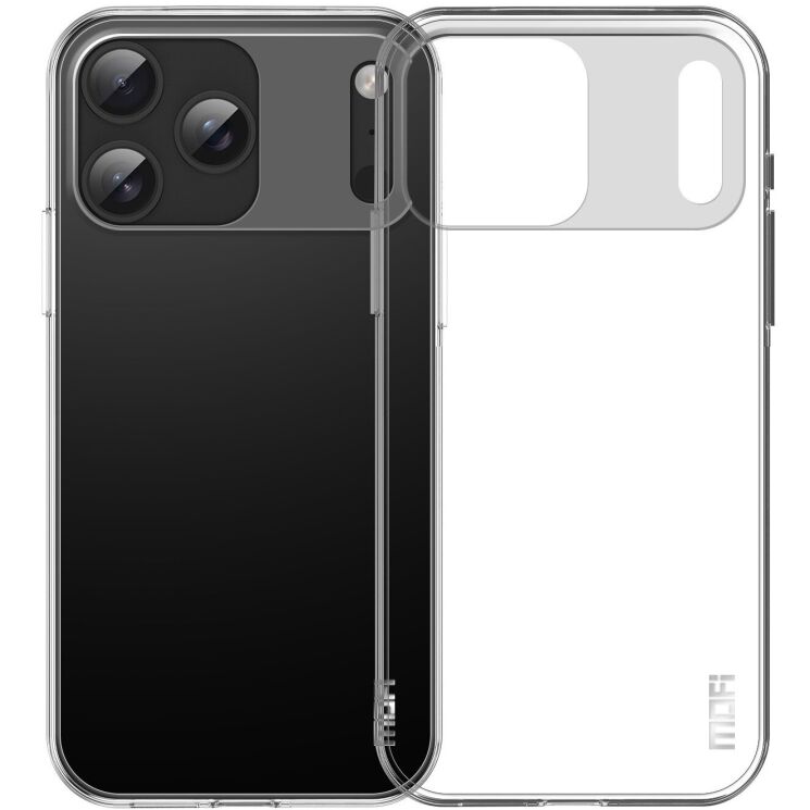 Силиконовый (TPU) чехол MOFI Thin Guard для Apple iPhone 17 Pro - Transparent: фото 1 из 10