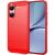 Силиконовый (TPU) чехол UniCase Carbon для Xiaomi Poco X8 Pro - Red: фото 1 из 8