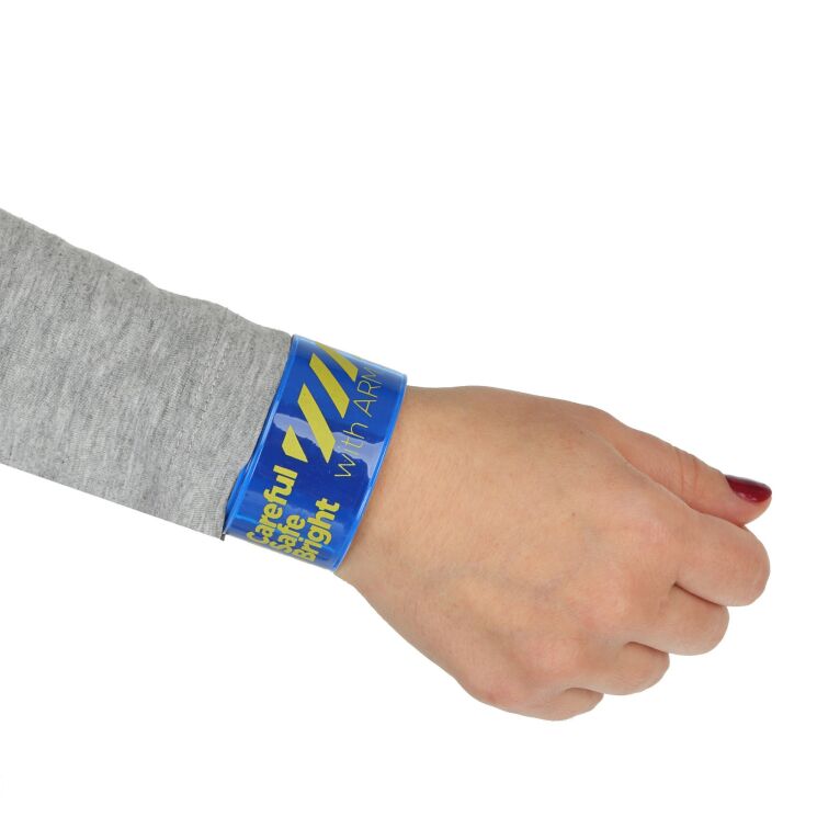 Світловідбивний браслет ArmorStandart Reflective Bracelet (30cm) - Blue: фото 4 з 8