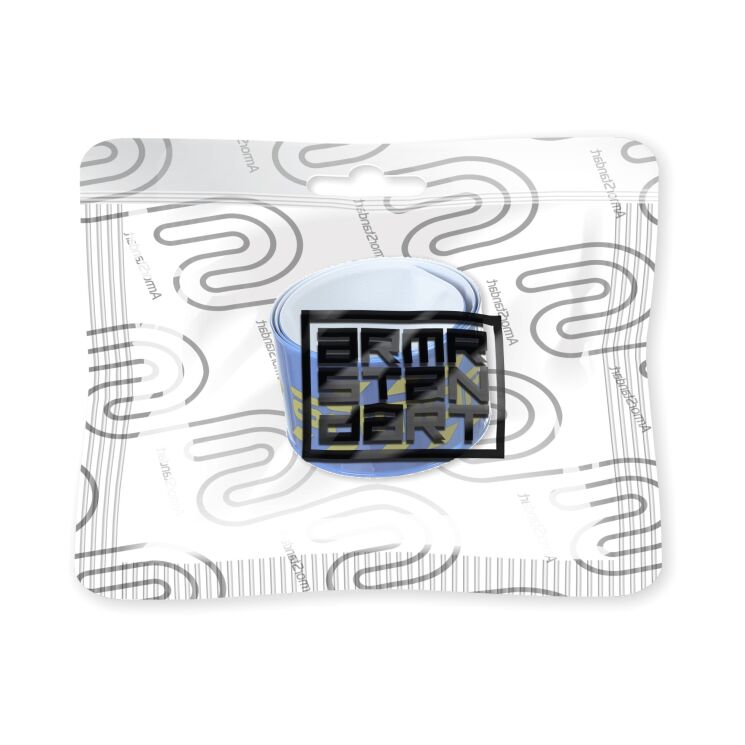 Світловідбивний браслет ArmorStandart Reflective Bracelet (30cm) - Blue: фото 3 з 8