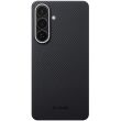 Ультратонкий чехол Pitaka Edge Ultra-Slim Case для Samsung Galaxy S26 (S942) KS2601 - Black / Grey (Twill) (407265B)