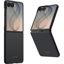 Ультратонкий чехол Pitaka Edge Ultra-Slim Case (FF) для Samsung Galaxy Flip 8 (FBFLIP8) - Black: фото 1 из 16