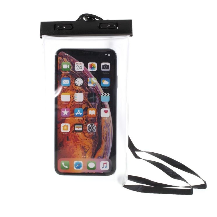 Влагозащитный чехол Deexe Waterproof Pouch - Black: фото 5 из 6