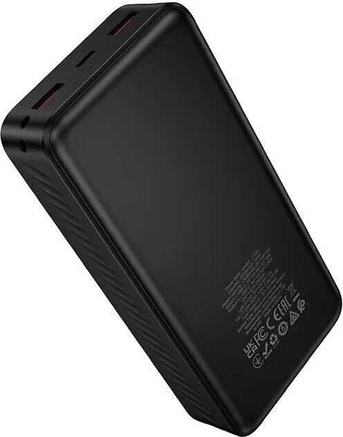 Зовнішній акумулятор Hoco J154A 22.5W + PD20W (20000mAh) - Black: фото 3 з 5