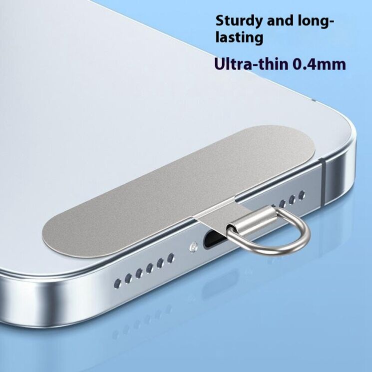 Вставка для телефону UniCase Steel Series - Silver (983029S) Вставка для телефону UniCase Steel Series - Silver: фото 7 з 7