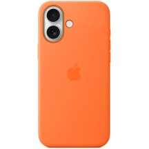 Захисний чохол Copiex Silicone Case with MagSafe для Apple iPhone 17 - Orange: фото 1 з 2