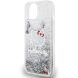 Защитный чехол Hello Kitty Liquid Glitter для Apple iPhone 12 / iPhone 12 Pro - Transparent (369201T). Фото 6 из 8