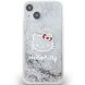 Защитный чехол Hello Kitty Liquid Glitter для Apple iPhone 12 / iPhone 12 Pro - Transparent (369201T). Фото 2 из 8