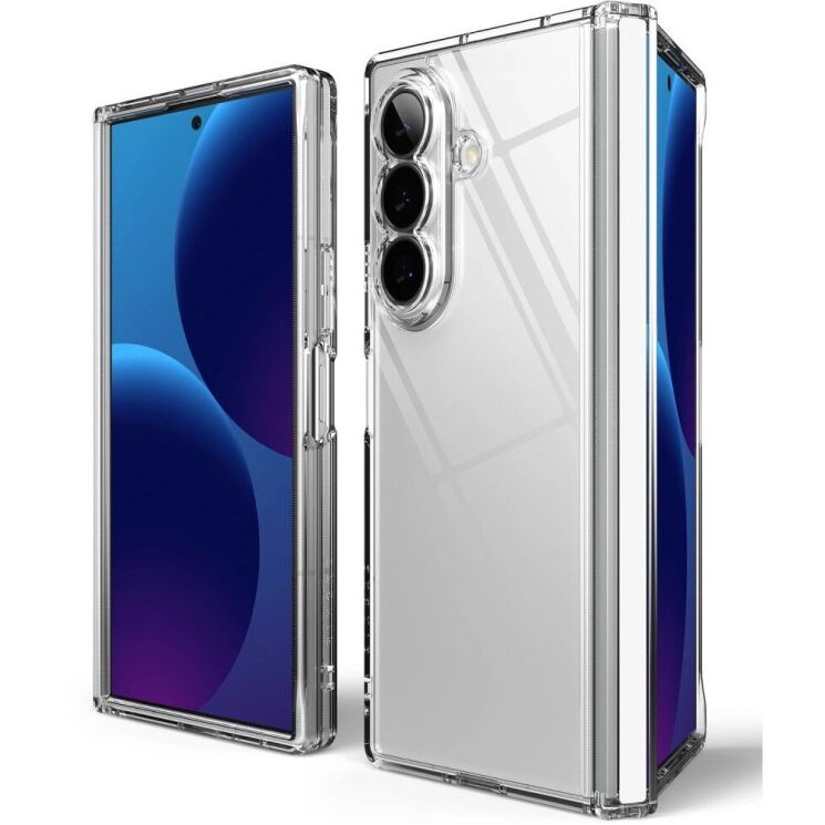 Защитный чехол Ringke Fusion Flap для Samsung Galaxy Fold 8 Ultra (8800328819313) - Clear (424104C) Защитный чехол Ringke Fusion Flap для Samsung Galaxy Fold 8 Ultra (8800328819313) - Clear: фото 4 из 23