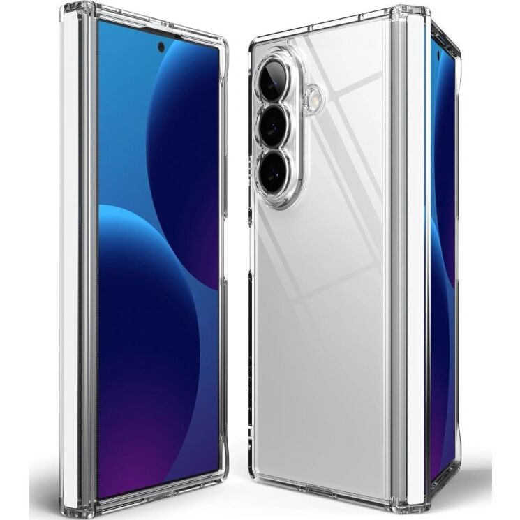 Защитный чехол Ringke Fusion Flap для Samsung Galaxy Fold 8 Ultra (8800328819313) - Clear (424104C) Защитный чехол Ringke Fusion Flap для Samsung Galaxy Fold 8 Ultra (8800328819313) - Clear: фото 3 из 23