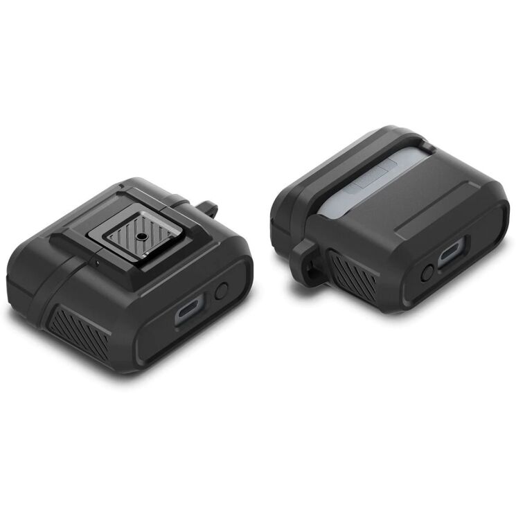 Захисний чохол Spigen (SGP) Lock Fit для Samsung Galaxy Buds 3 / Buds 3 Pro - Matte Black: фото 11 з 19