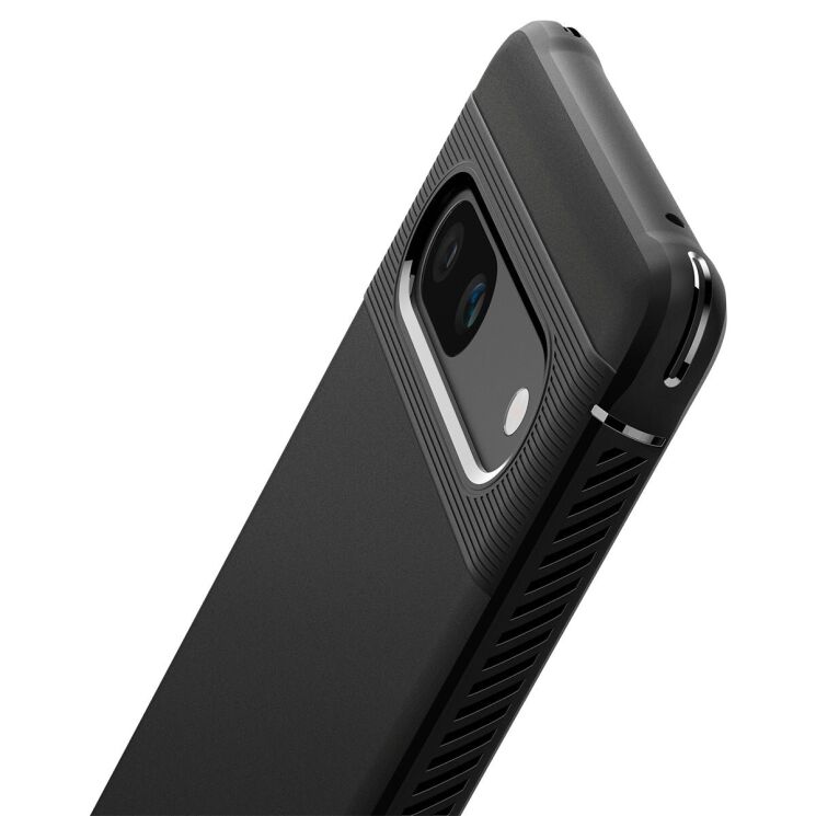 Защитный чехол Spigen (SGP) Rugged Armor для Google Pixel 7a - Matte Black: фото 8 из 17