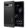 Защитный чехол Spigen (SGP) Rugged Armor для Google Pixel 7a - Matte Black (322035B)