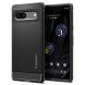 Защитный чехол Spigen (SGP) Rugged Armor для Google Pixel 7a - Matte Black (322035B). Фото 1 из 17