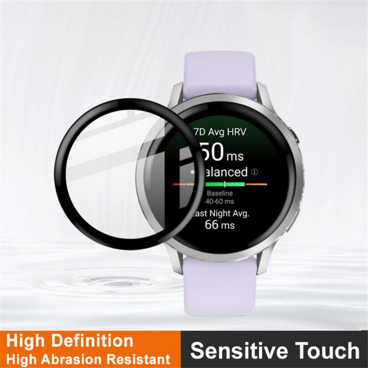 Захисна плівка IMAK Watch Film для Garmin Venu 4 (41mm) - Black: фото 4 з 7