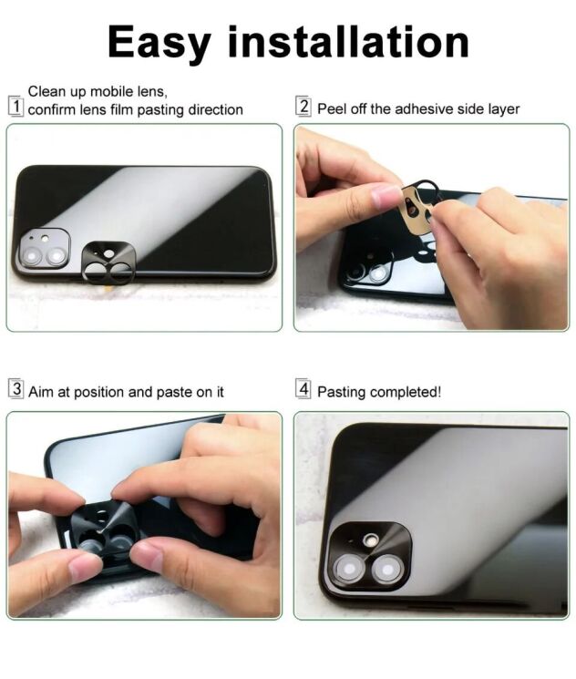 Защитная рамка IMAK Camera Styling для Xiaomi 14 Ultra - Black: фото 12 из 12