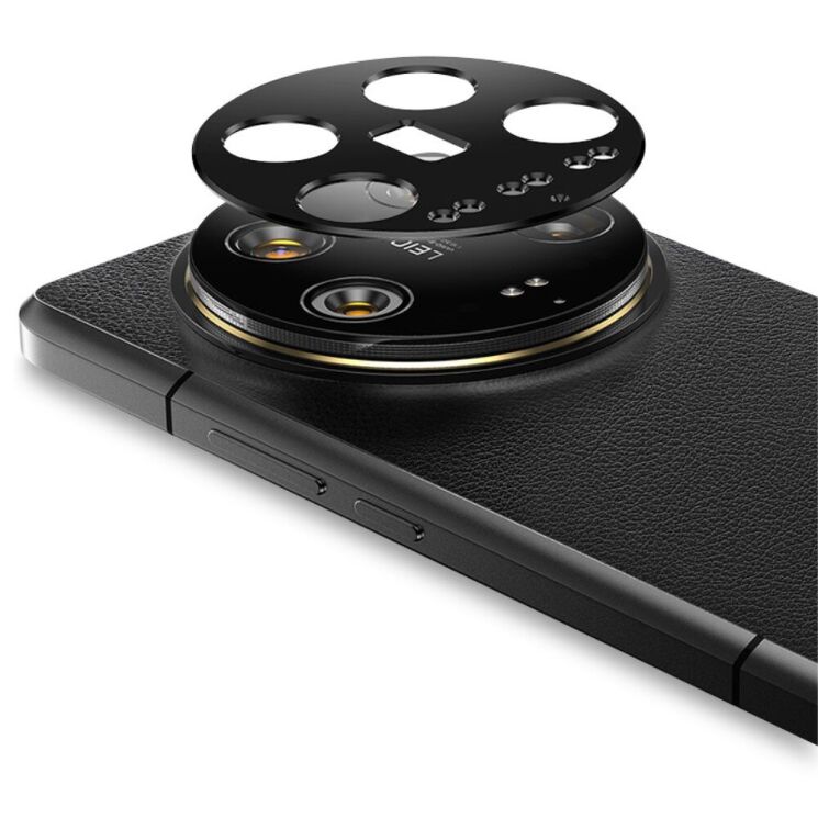 Защитная рамка IMAK Camera Styling для Xiaomi 14 Ultra - Black: фото 3 из 12