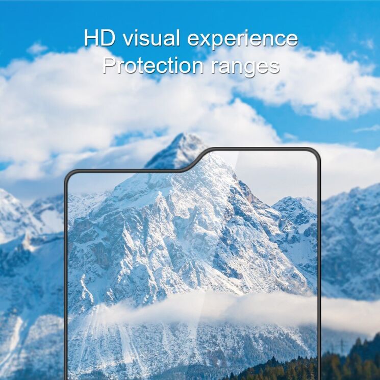 Защитное стекло AMORUS Full Glue Tempered Glass для Samsung Galaxy Flip 6 - Black: фото 3 из 8