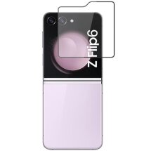 Защитное стекло AMORUS Full Glue Tempered Glass для Samsung Galaxy Flip 6 - Black: фото 1 из 8