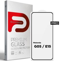 Захисне скло ArmorStandart Pro 5D для Motorola Moto G05 / Moto E15 - Black: фото 1 з 7