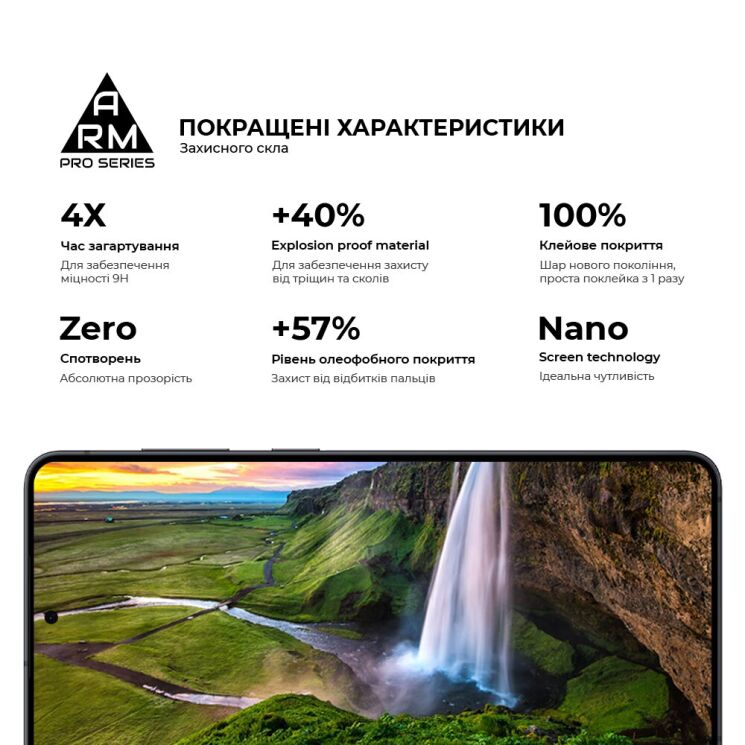 Захисне скло ArmorStandart Pro 5D для Samsung Galaxy S25 Edge (S937) - Black: фото 5 з 7