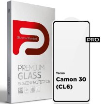 Защитное стекло ArmorStandart Pro 5D для TECNO Camon 30 (CL6) - Black: фото 1 из 6